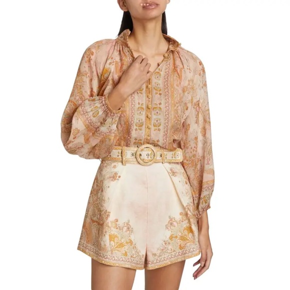 Zimmermann Acacia Billow Blouse - 2025 Collection - Picture 4 of 9